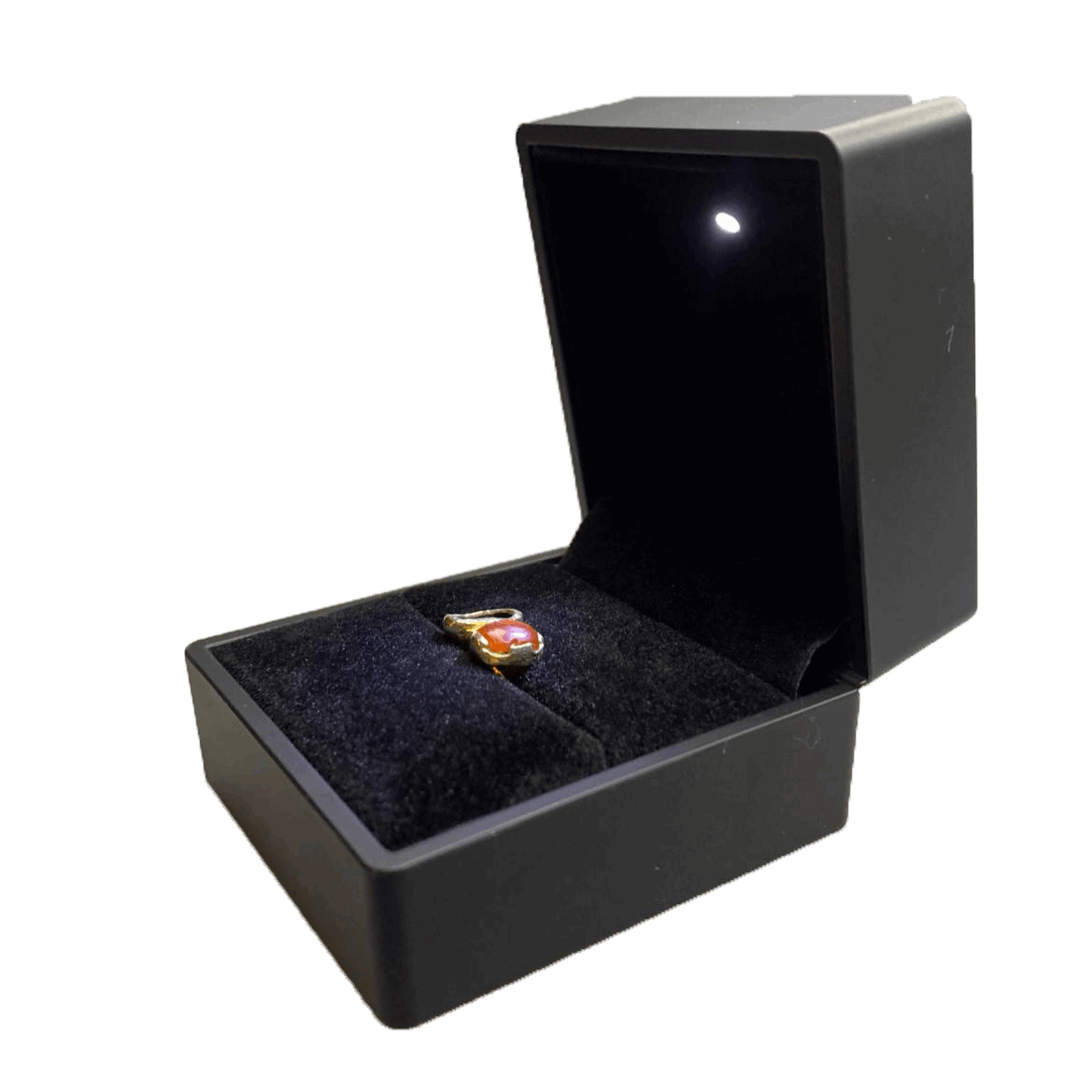 Schmuckbox für sicheres Aufbewahren für Grillz mit LED